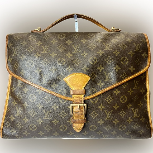 LOUIS VUITTON Vintage Monogram MM Beverly Messenger Bag W/ Dustbag - Picture 1 of 17